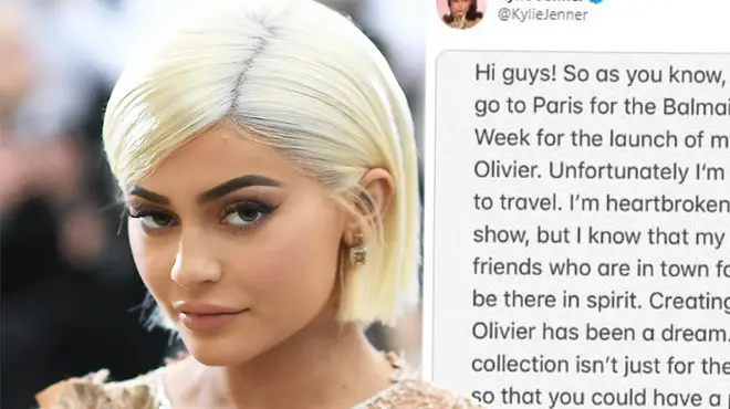 Kylie Jenner hospitalised with a intense flu