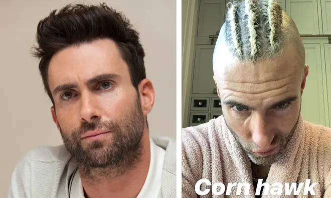 Adam Levine accused of cultural appropriation with new cornow hairstyle