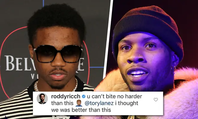 Tory Lanez Addresses Roddy Ricch After 'Biting' Claims