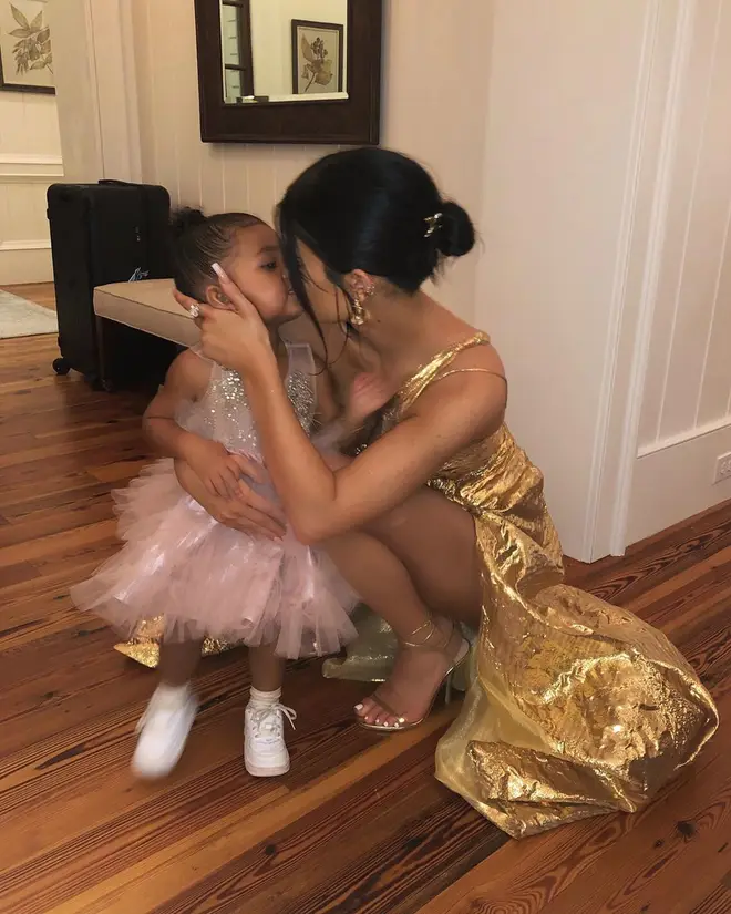 Kylie and Stormi attended Justin and Hailey Bieber's wedding in South Carolina without Travis.