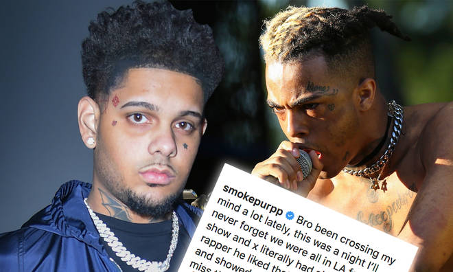 Smokepurpp posted an emotional tribute to his late friend XXXTentacion.