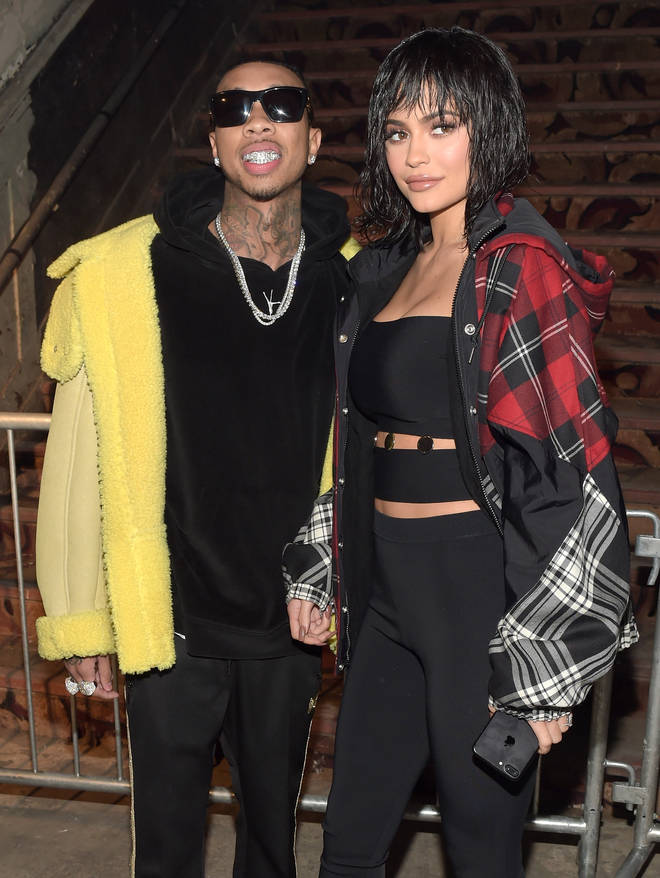 Kylie Jenner and Tyga broke up in early 2017, before Kylie moved on to Travis Scott a few months later. (Pictured here in February 2017.)