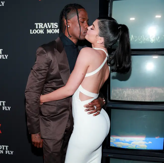 Travis and Kylie have taken a break from their relationship following two years of dating. (Pictured here in August 2019.)