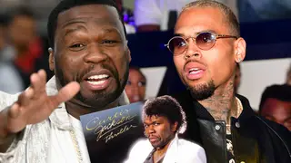 50 Cent Trolls Chris Brown's dancing with Michael Jackson meme