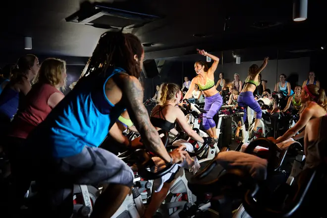 Join Yinka and Shayna Marie in a special spin class courtesy of Boom Cyle
