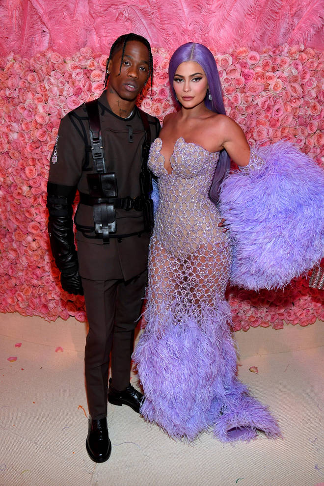 Kylie split with rapper boyfriend and babydaddy Travis Scott after two years of dating. (Pictured here at the 2019 Met Gala)