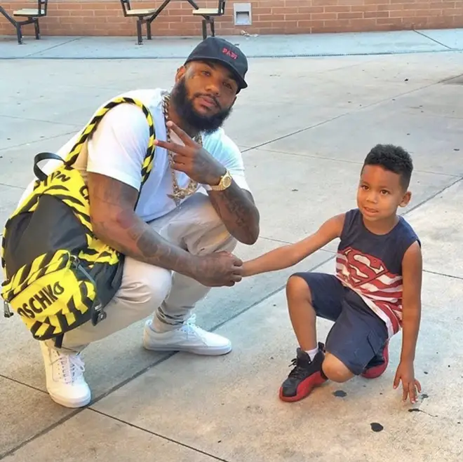 The Game, whose real name is Jayceon Terrell Taylor, got nostalgic after meeting a young boy who shares his birth name.