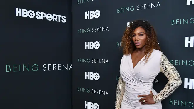 Serena Williams at the premiere of her show 'Being Serena'