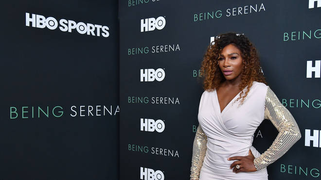 Serena Williams at the premiere of her show 'Being Serena'