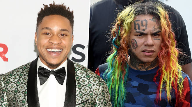 Tekashi 6ix9ine “snitch” meme shows Power’s Dre face meshed with the rappers
