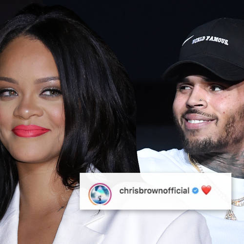 Rihanna shared a video with Chris Browns collaboration with H.E.R. "Come Together" playing in the background.