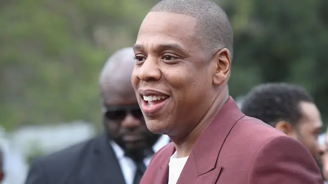 Jay Z at the 2017 Roc Nation Pre-Grammy brunch