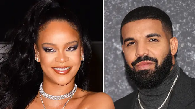 Rihanna and Drake partied together at his birthday party