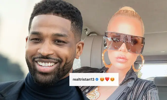 Tristan Thompson faced backlash for leaving a flirty comment on Khloe's selfie.