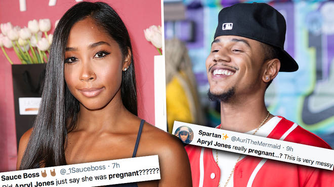 Apryl Jones reveals she's pregnant to boyfriend Lil Fizz