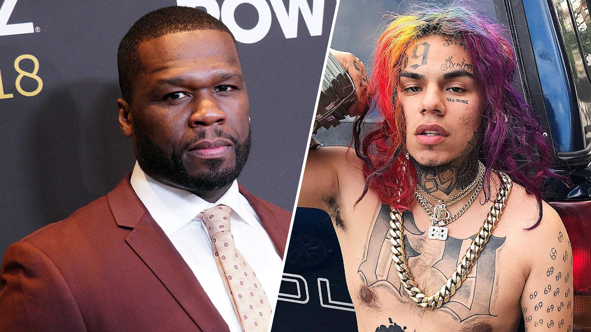 50 Cent Claims That Tekashi 6ix9ine Is His Biological Son