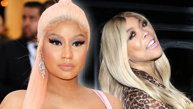 Minaj called out "evil" Wendy Williams after the talk show host comment on her husband&squot;s criminal past.