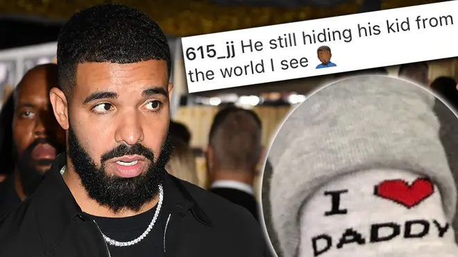 Drake has received backlash after posting a photo that doesn't reveal Adonis' face