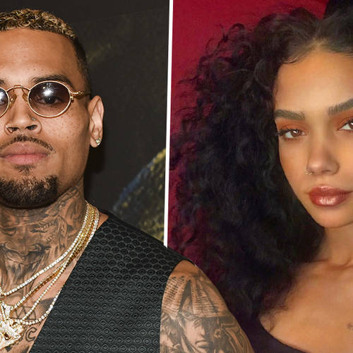 Chris Brown has reportedly been spotted "making out" with model Indyamarie