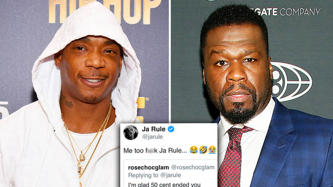 Ja Rule Mocks 50 Cent For Getting Beat Up Stabbed And Shot In