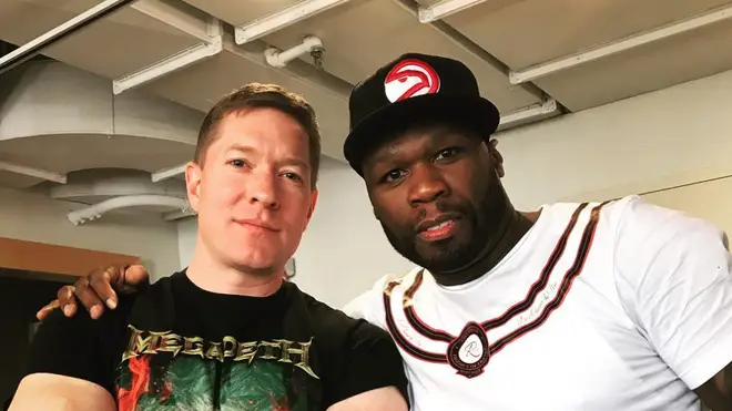 Joseph Sikora and Curtis '50 Cent' Jackson