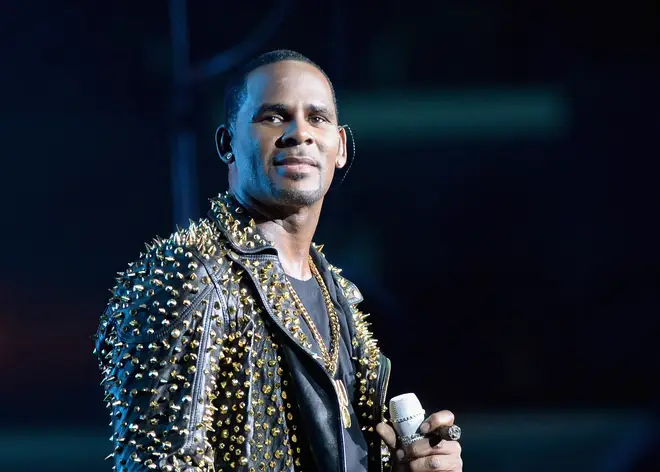 R. Kelly performing on stage in 2013.