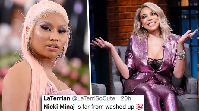 Wendy Williams slammed by Nicki Minaj fans for her "washed up rapper" comments