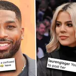 Tristan Thompson has been trolled by fans after posting a Khloe Kardashian tribute on Instagram