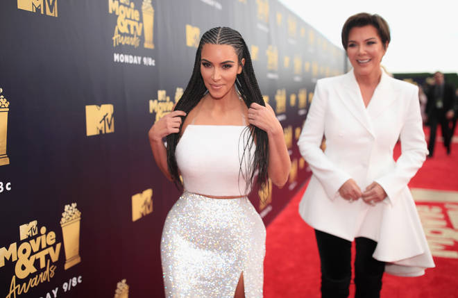Kim Kardashian Kris Jenner MTV Movie & TV Awards 2018