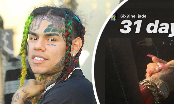 Tekashi 6ix9ine&squot;s fans confused by girlfirend Jade&squot;s "31 days" post