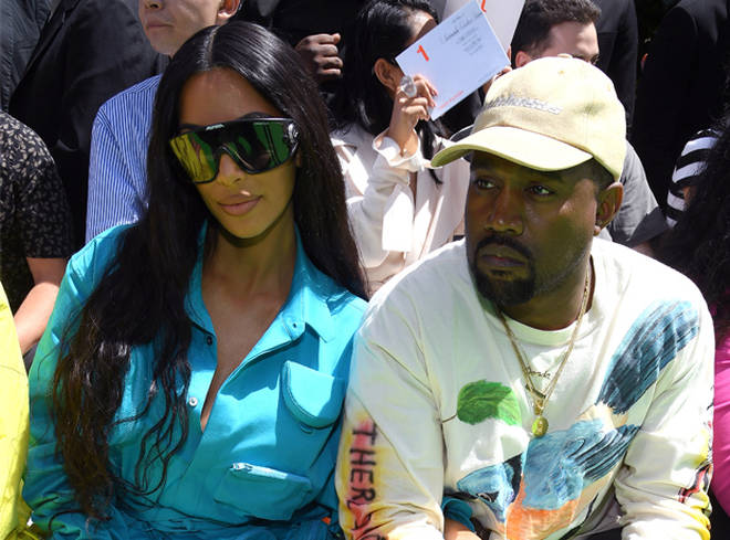 Kim Kardashian and Kanye West In Paris