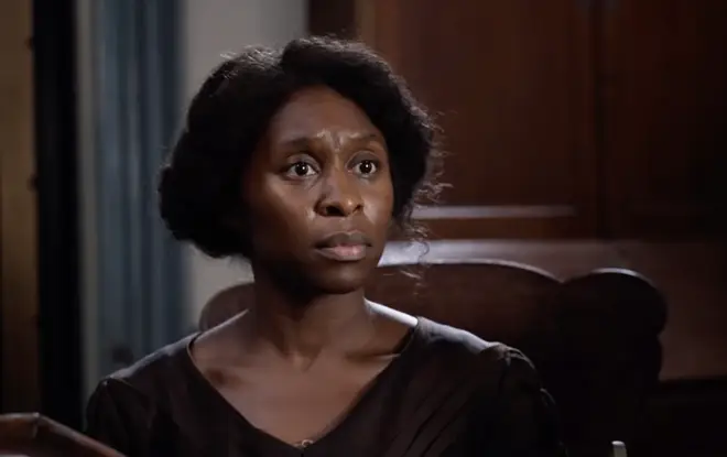 British-Nigerian actress Cynthia Erivo stars as American-born civil rights activist Harriet Tubman in 'Harriet'.