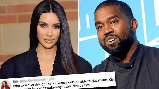 Kim Kardashian has been slammed for letting Kanye West control how she displays her sexuality